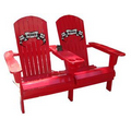 Double Adirondack Chair w/ Speaker